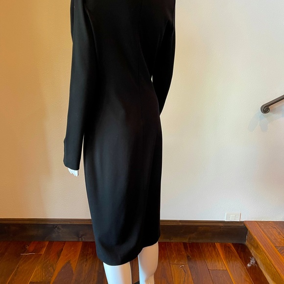 ESCADA Doriana Jersey Dress, Black Size 38 - Picture 4 of 10